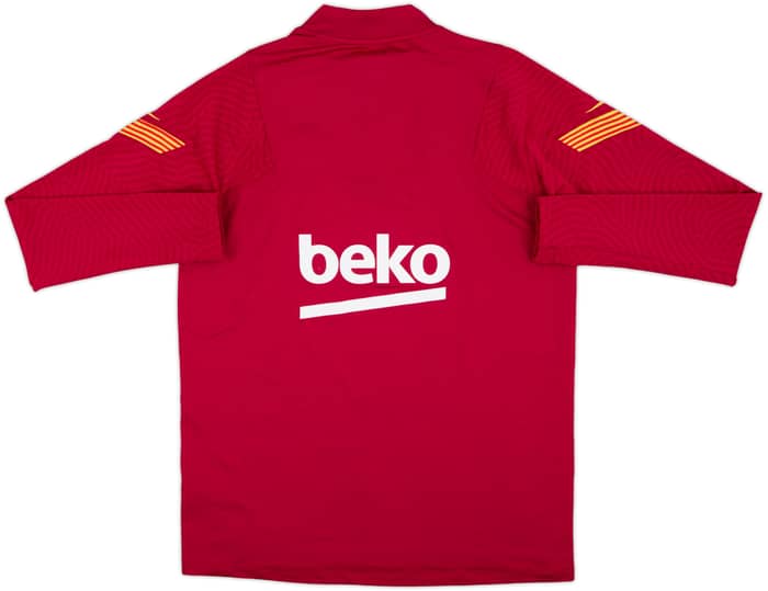2020-21 Barcelona Nike 1/4 Zip Drill Top - 10/10 - (L)