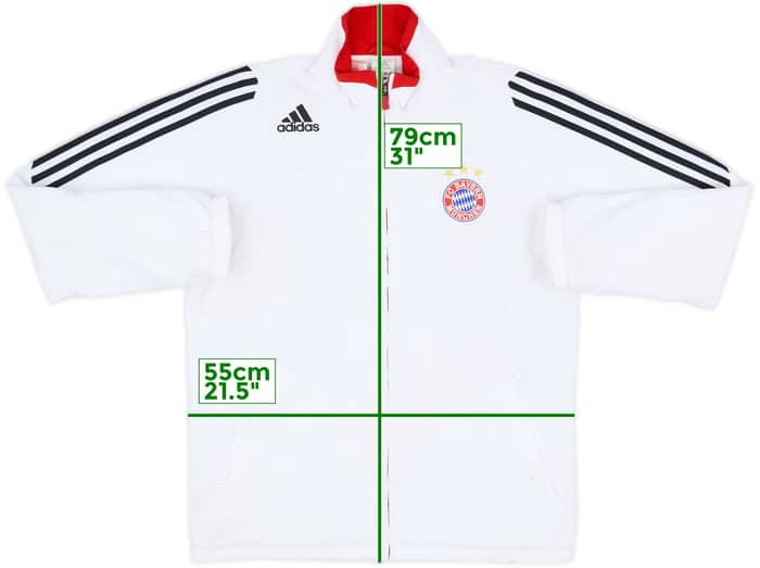 2007-08 Bayern Munich adidas Track Jacket - 7/10 - (XL.Boys)