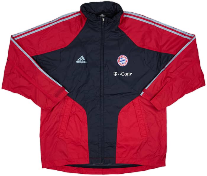 2004-05 Bayern Munich adidas Hooded Rain Jacket - 7/10 - (L)