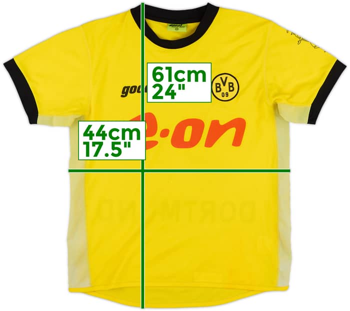 2003-04 Borussia Dortmund Home Shirt - 8/10 - (XXS)