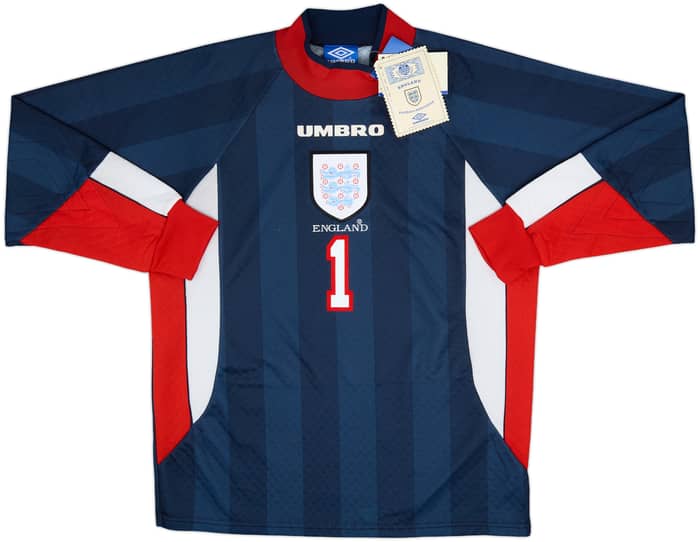 1998-99 England GK Shirt Seaman #1 (M)