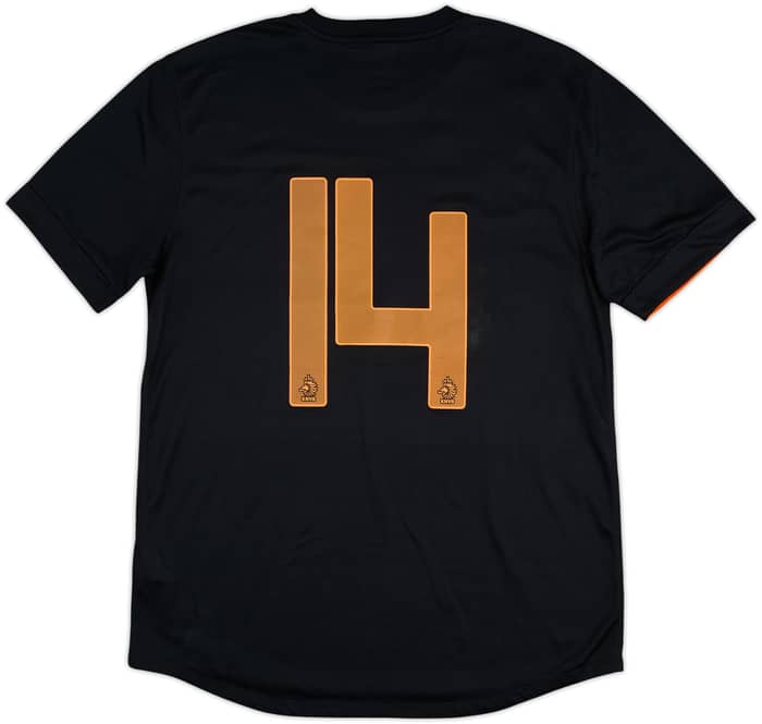 2012-13 Netherlands Match Issue Away Shirt #14