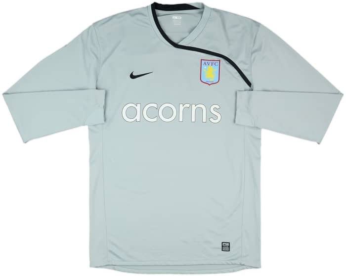 2008-09 Aston Villa Match Issue GK Shirt #1