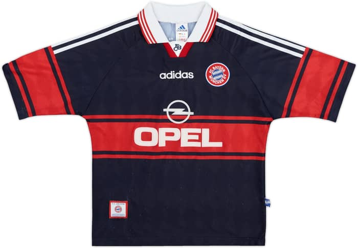 1997-99 Bayern Munich Home Shirt Elber #9 - 7/10 - (Y)
