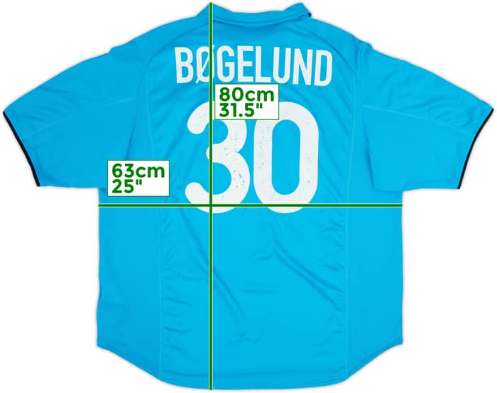 2002-03 PSV Away Shirt Bøgelund #30 - 5/10 - (XL)