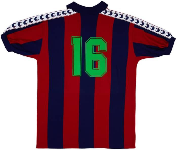 1992-93 Bologna Uhlsport Training Shirt #16 - 7/10 - (XL)