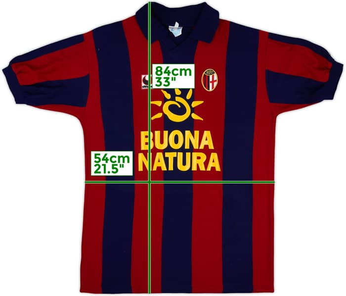 1992-93 Bologna Uhlsport Training Shirt #16 - 7/10 - (XL)