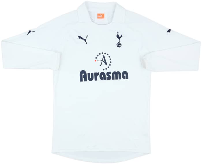 2011-12 Tottenham Home L/S Shirt Parker #8 - 8/10 - (M)