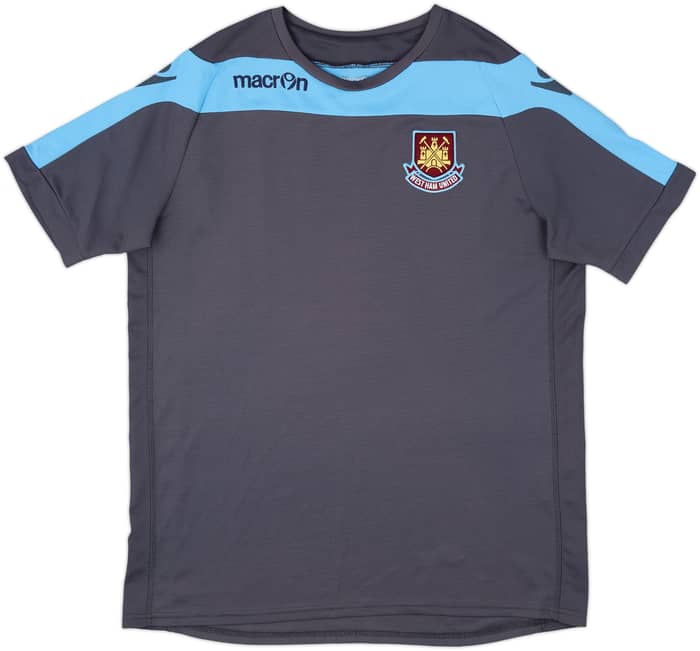 2012-13 West Ham Macron Training Shirt - 9/10 - (L)