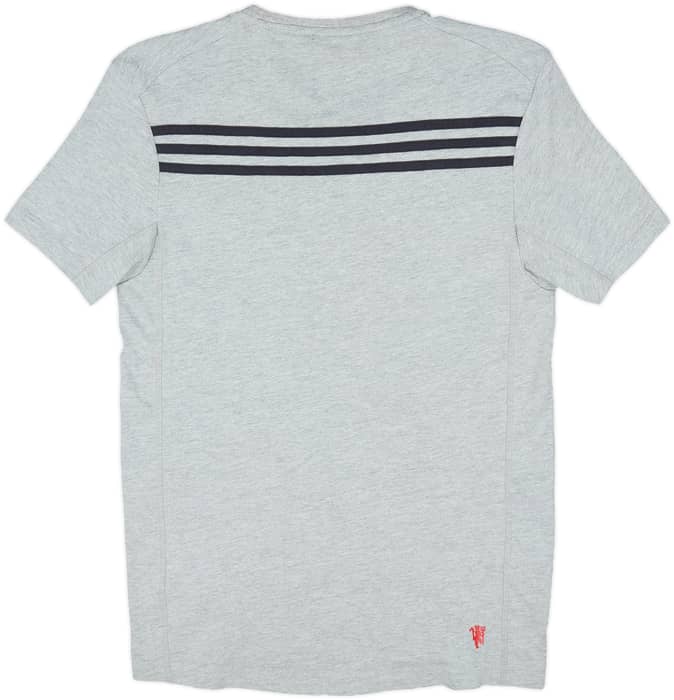2015-16 Manchester United adidas Cotton Tee - 8/10 - (S)