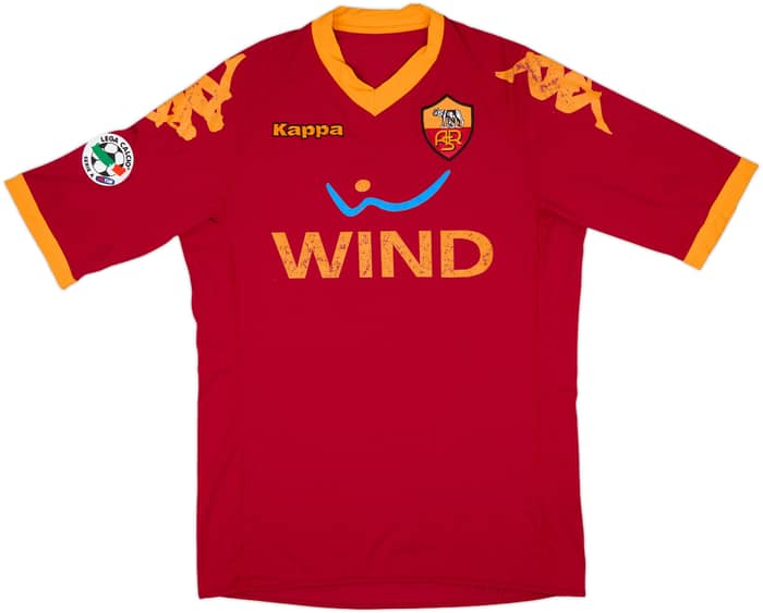 2009-10 Roma Home Shirt Totti #10 - 5/10 - (M)