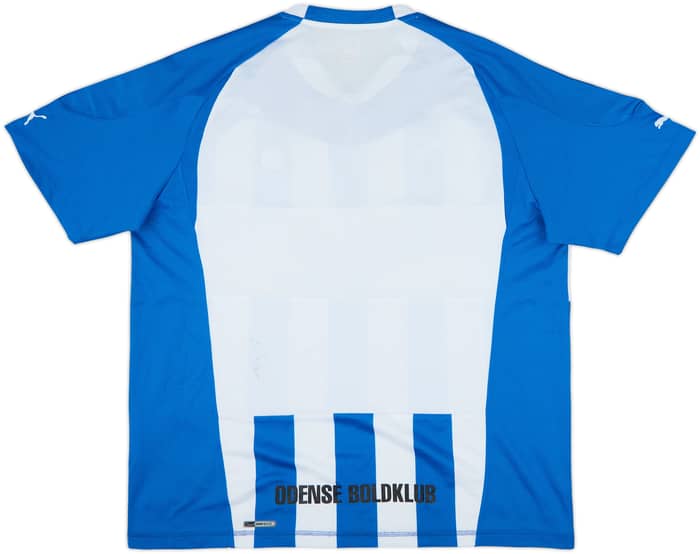 2010-11 Odense Home Shirt - 7/10 - (XXL)
