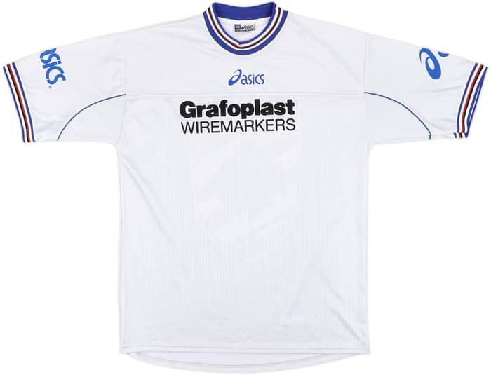 2001-02 Sampdoria Asics Training Shirt - 8/10 - (XL)