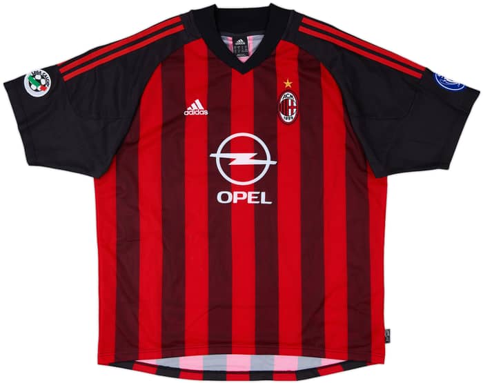 2002-03 AC Milan Home Shirt Rui Costa #10 - 5/10 - (XL)