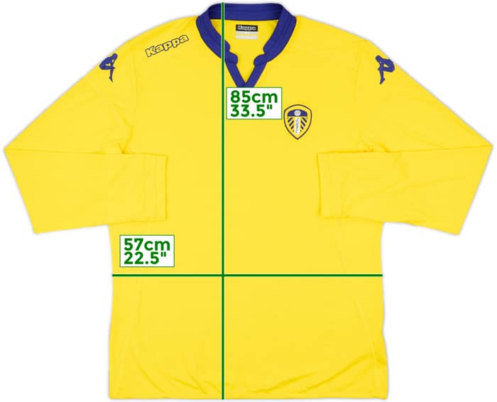 2015-16 Leeds United Away L/S Shirt - 8/10 - (4XL)
