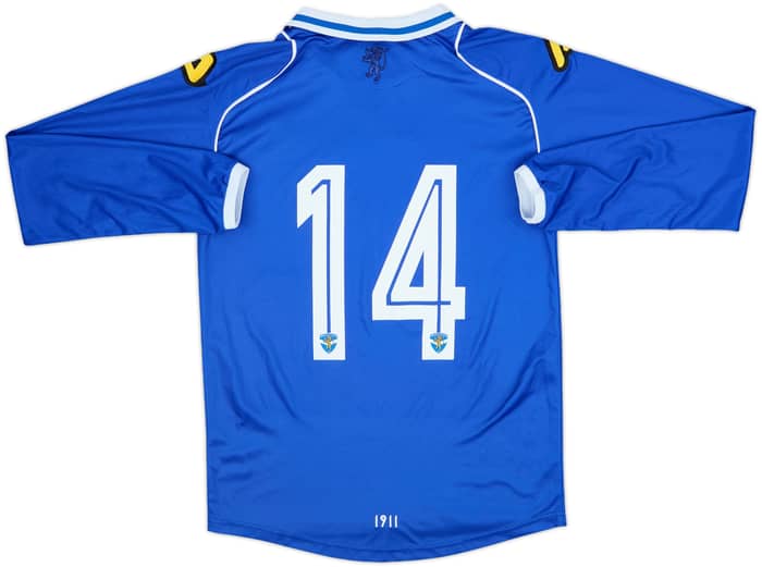 2015-16 Brescia Home L/S Shirt #14 - 8/10 - (S)