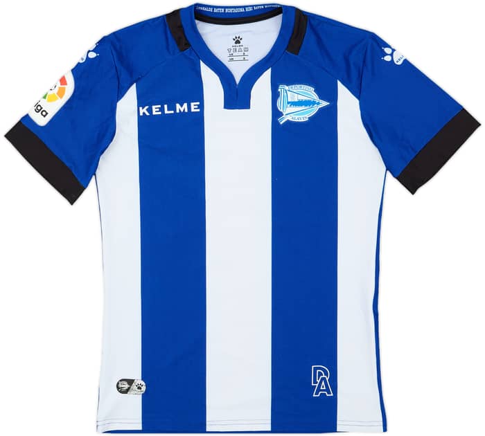 2017-18 Deportivo Alaves Home Shirt - 8/10 - (S)