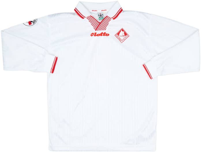 1997-98 Piacenza Match Worn Away L/S Shirt Delli Carri #6