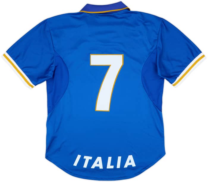 1996-97 Italy Match Issue Home Shirt #7