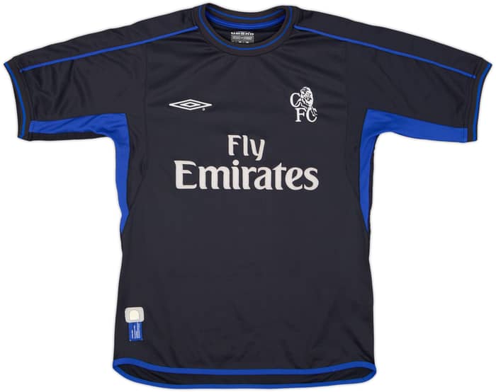 2002-04 Chelsea Away Shirt Zola #25 - 8/10 - (S)