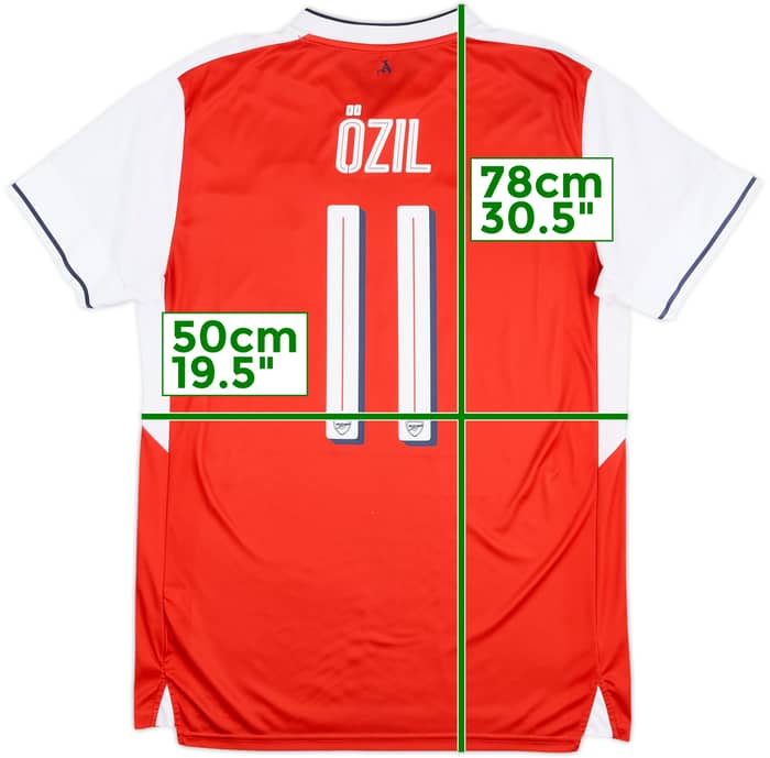 2016-17 Arsenal Home Shirt Ozil #11 - 8/10 - (L)