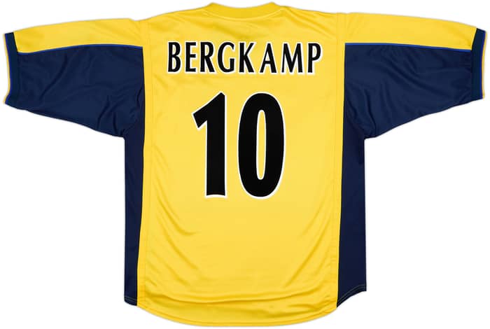 1999-01 Arsenal Away Shirt Bergkamp #10 - 7/10 - (XL)
