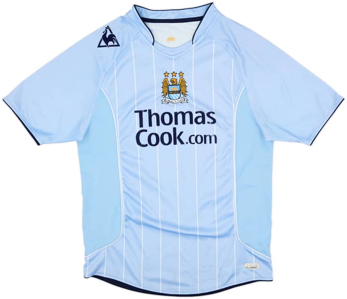 2007-08 Manchester City Home Shirt Petrov #15 - 5/10 - (M)
