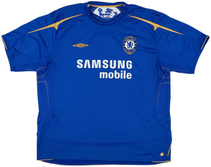 2005-06 Chelsea Centenary Home Shirt Lampard #8 - 9/10 - (3XL)