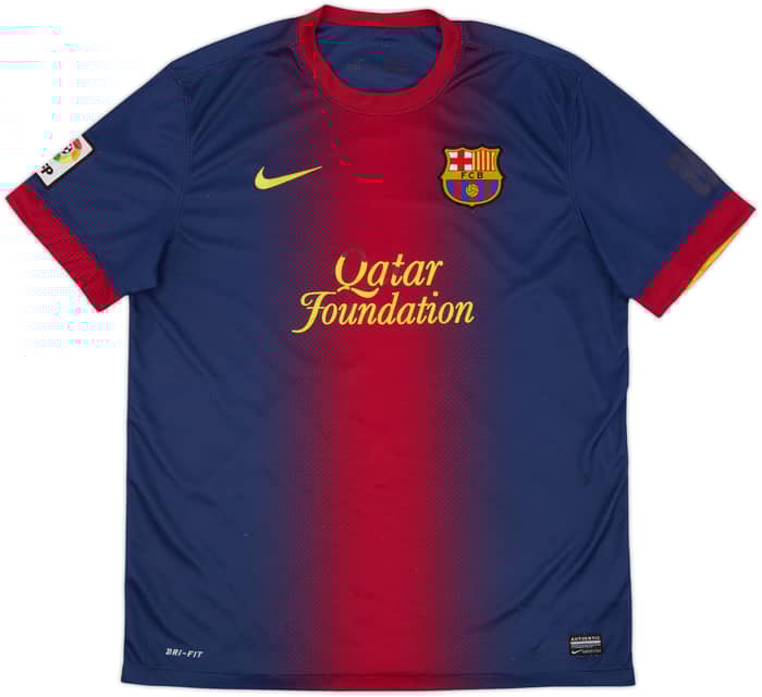 2012-13 Barcelona Home Shirt - 4/10 - (L)
