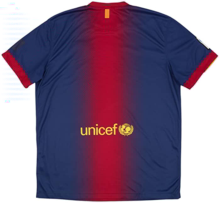 2012-13 Barcelona Home Shirt - 4/10 - (L)