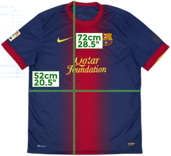 2012-13 Barcelona Home Shirt - 4/10 - (L)