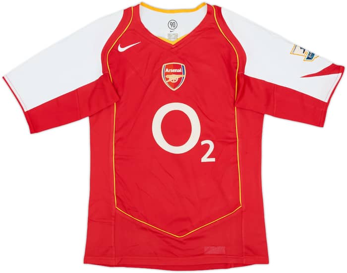 2004-05 Arsenal Home Shirt Pires #7 - 8/10 - (S)