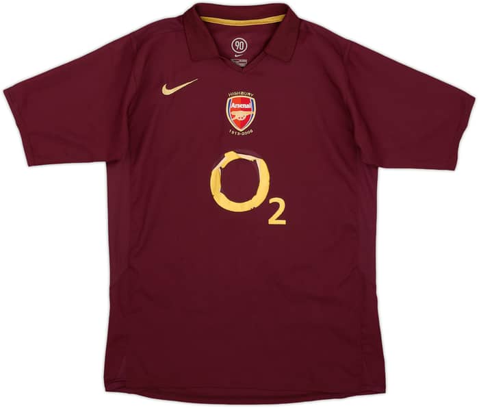 2005-06 Arsenal Home Shirt - 4/10 - (XL.Boys)