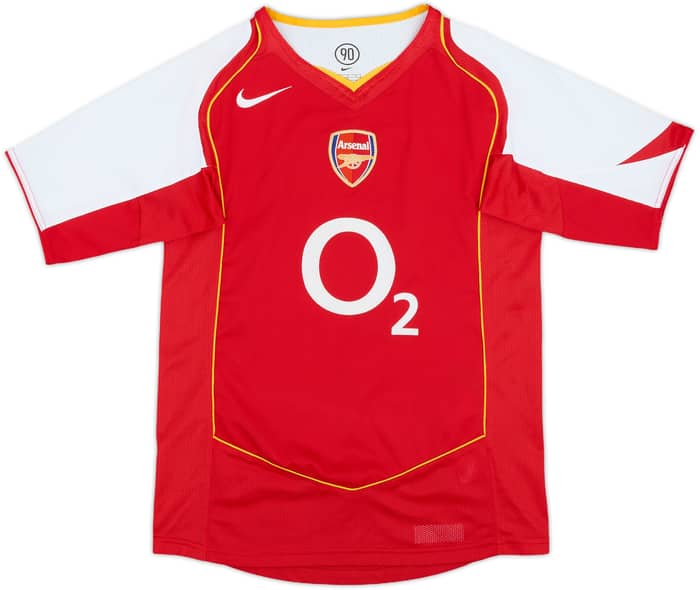 2004-05 Arsenal Home Shirt - 9/10 - (L.Boys)