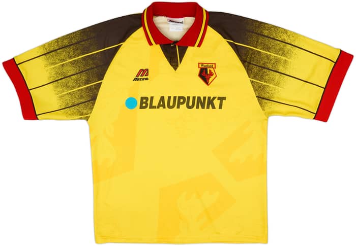 1995-96 Watford Home Shirt - 8/10 - (L)