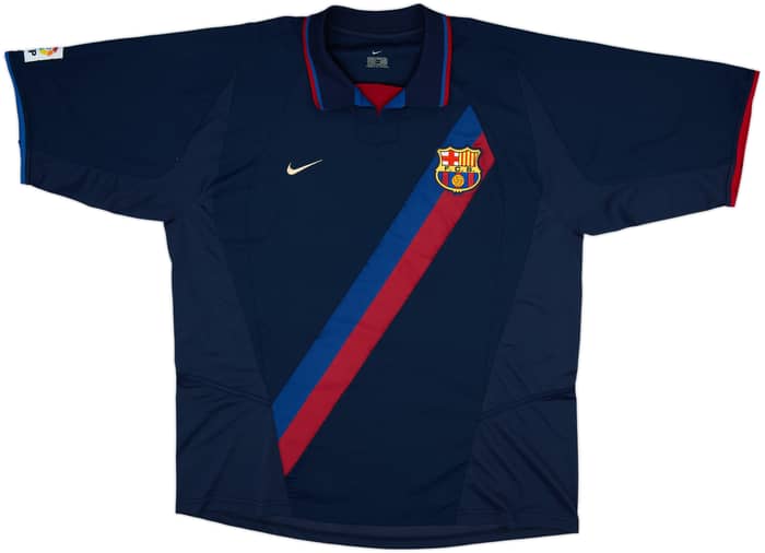 2002-03 Barcelona Away Shirt Riquelme #10 - 8/10 - (XL)