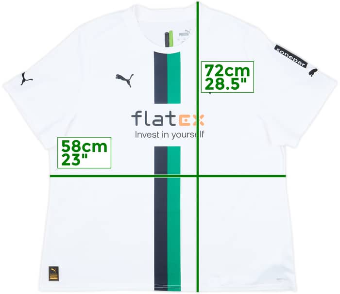 2022-23 Borussia Monchengladbach Home Shirt - 9/10 - (Women's XXL)