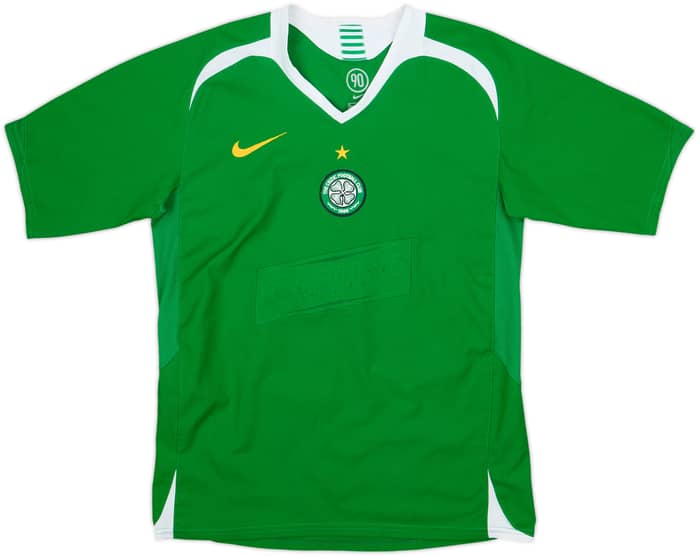 2005-06 Celtic Away Shirt Nakamura #25 - 4/10 - (L.Boys)