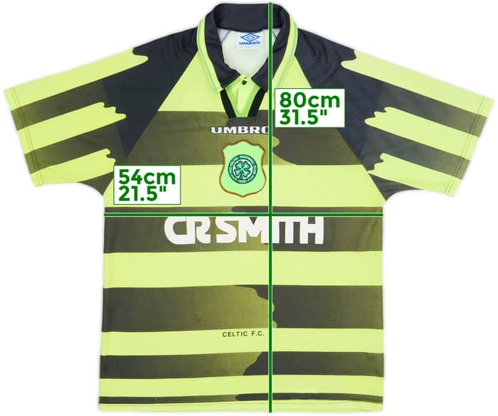 1996-97 Celtic Away Shirt - 6/10 - (L)