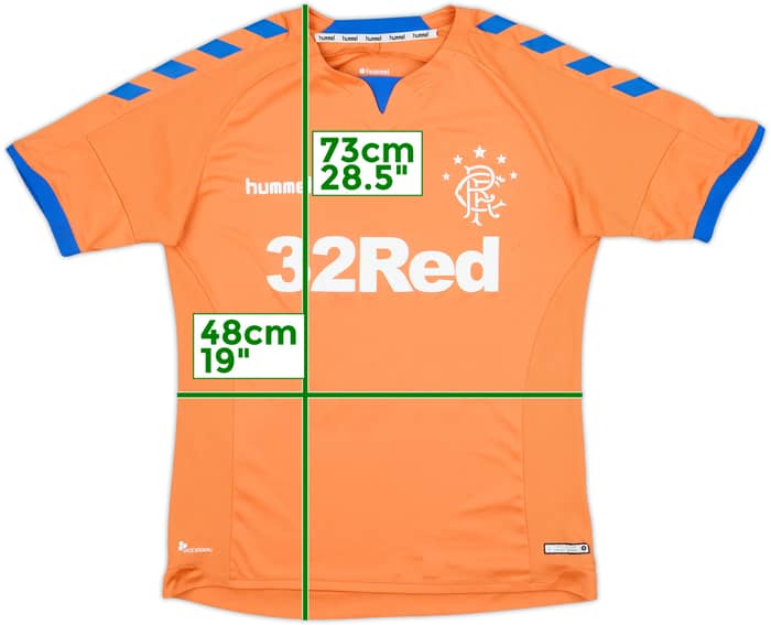 2018-19 Rangers Third Shirt - 6/10 - (M)