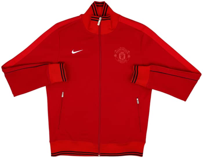2013-14 Manchester United Nike Track Jacket - 9/10 - (M)