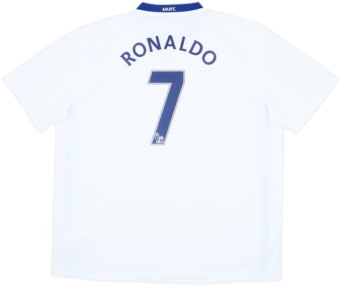 2008-10 Manchester United Away Shirt Ronaldo #7 - 8/10 - (3XL)