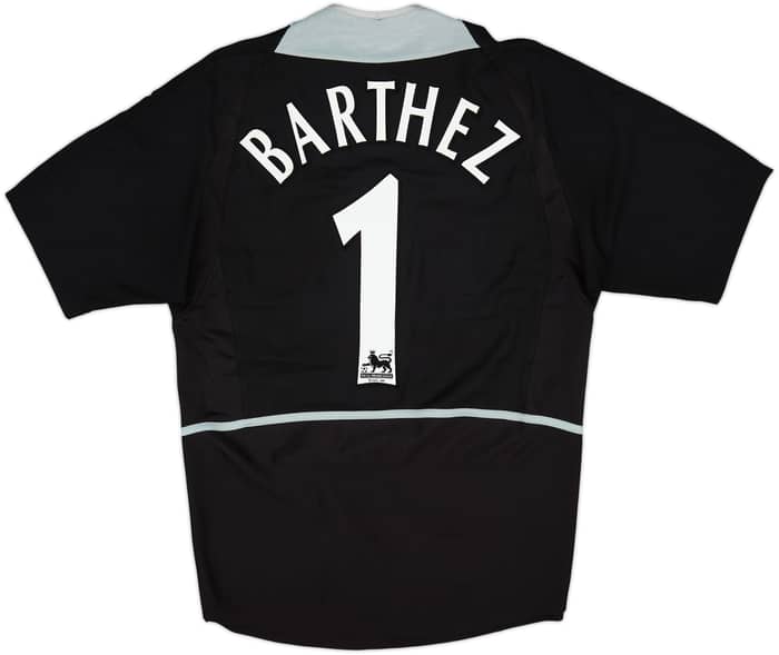 2002-04 Manchester United GK S/S Shirt Barthez #1 - 9/10 - (S)