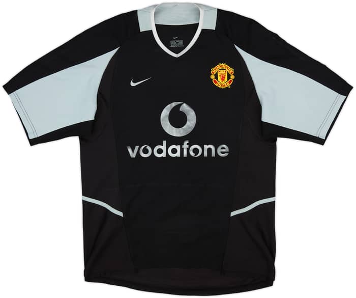 2002-04 Manchester United GK S/S Shirt Barthez #1 - 9/10 - (S)