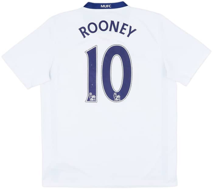 2008-10 Manchester United Away Shirt Rooney #10 - 7/10 - (M)