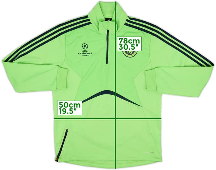2010-11 Chelsea adidas CL 1/4 Zip Training Top - 7/10 - (L)