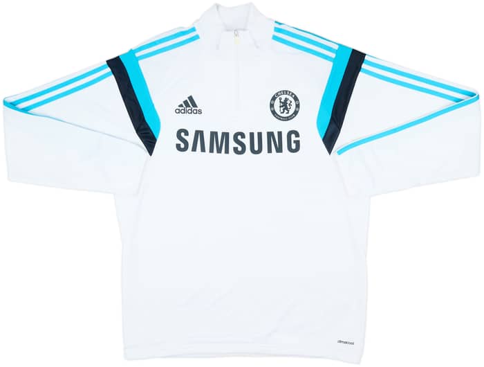 2014-15 Chelsea adidas 1/4 Zip Training Top - 8/10 - (L)