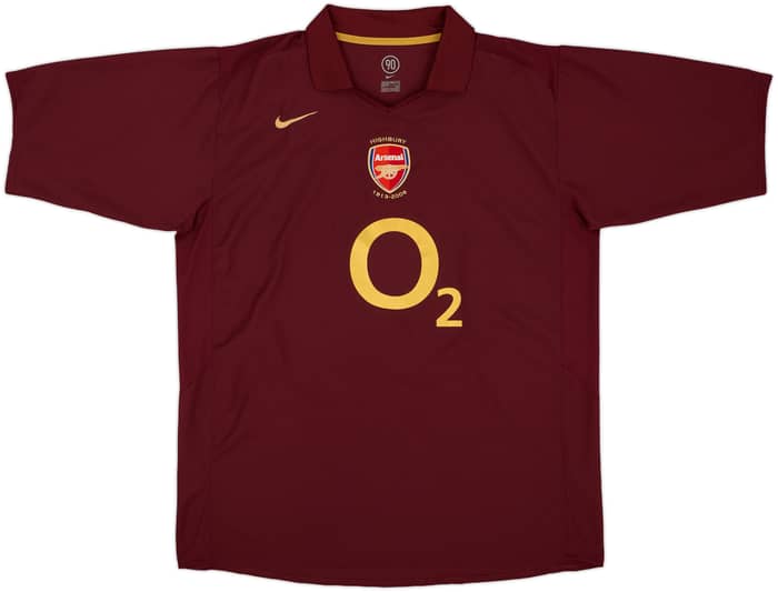 2005-06 Arsenal Home Shirt Henry #14 - 10/10 - (XXL)