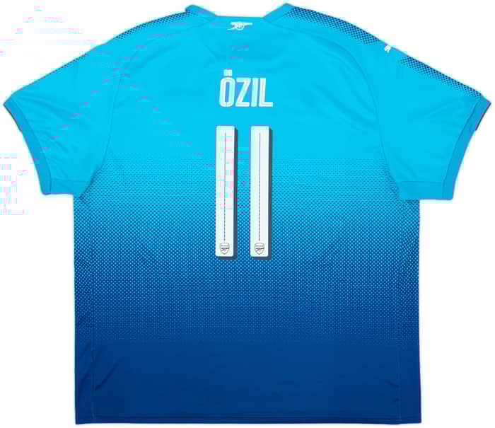 Camiseta de visitante del Arsenal 2017-18 Ozil #11 - 8/10 - (3XL)