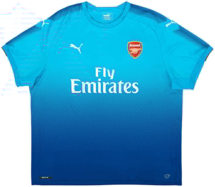 Camiseta de visitante del Arsenal 2017-18 Ozil #11 - 8/10 - (3XL)